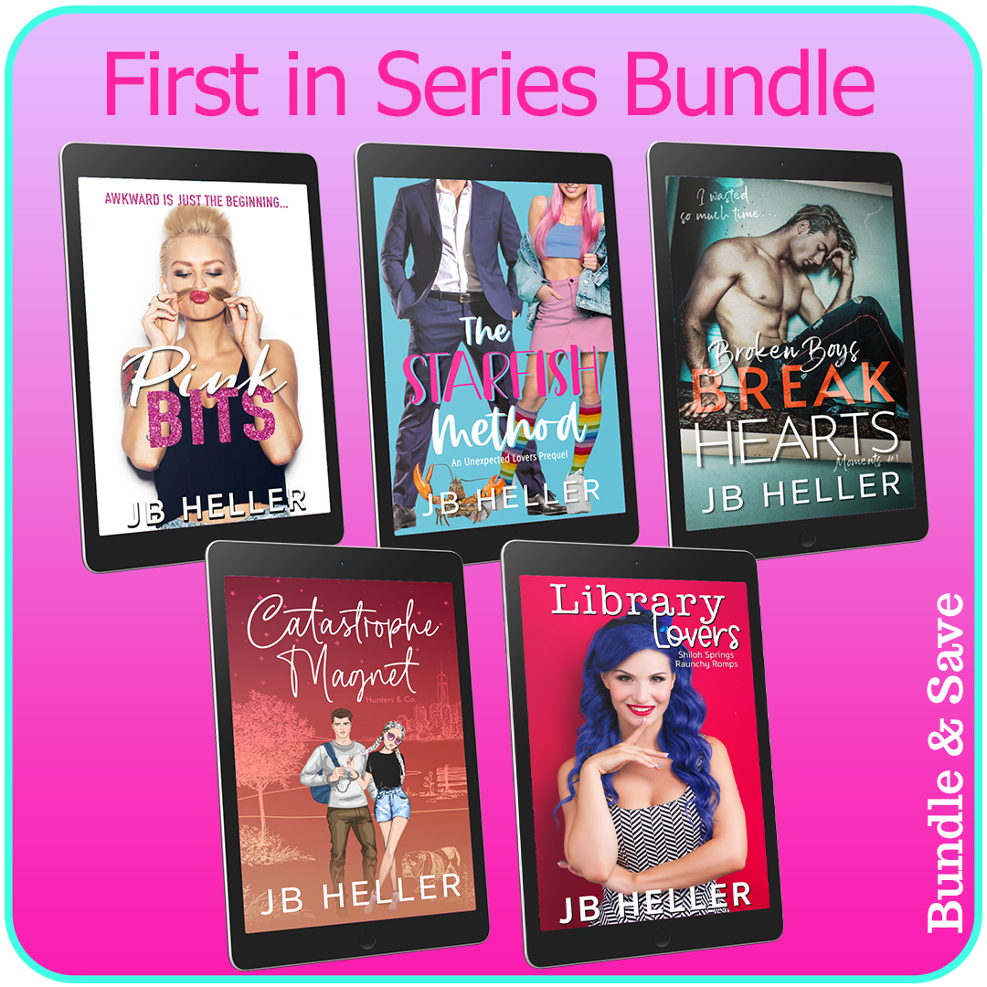 Five book first in series bundle of romance ebooks