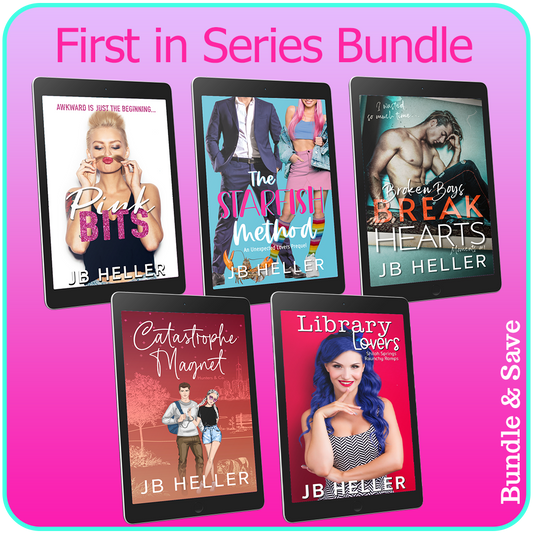 Five book first in series bundle of romance ebooks